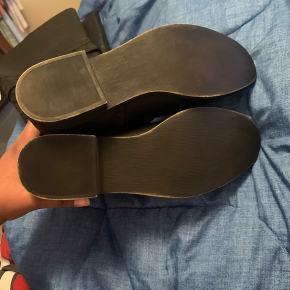 Over the knee black riding boots - Picture 3 of 3